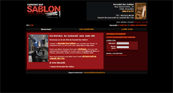 Desktop Screenshot of karaokesablon.be